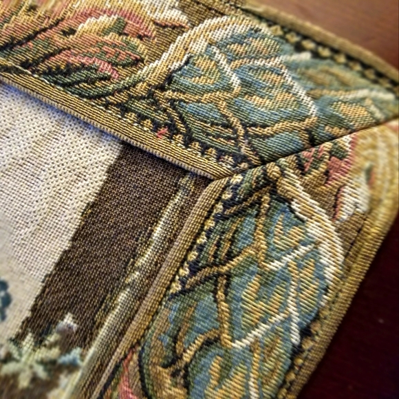 FLEMISH WALL HANGING VINTAGE TAPESTRY METRAX CRAYE - Picture 10 of 12